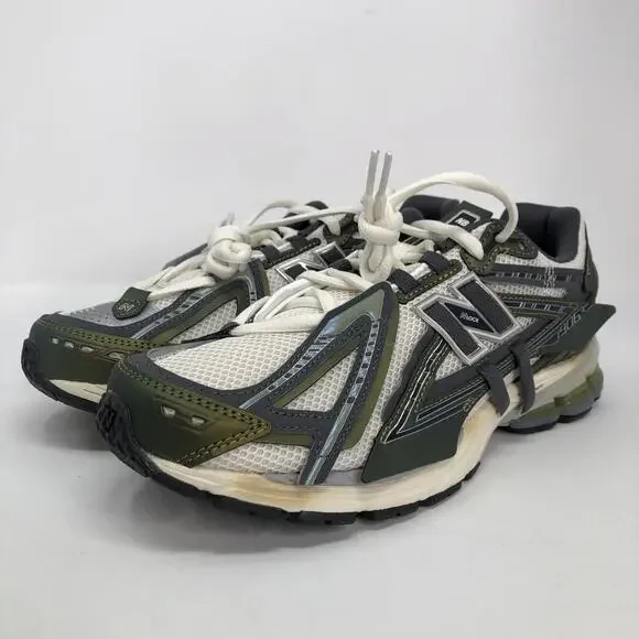 New Balance 1906A Unisex W12.5/M11 Green Mesh Lace Up Casual Sneaker - Picture 7 of 14